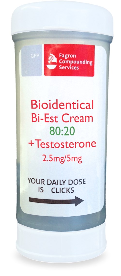 Bi-Est Cream 80:20 2.5mg + Testos 5mg